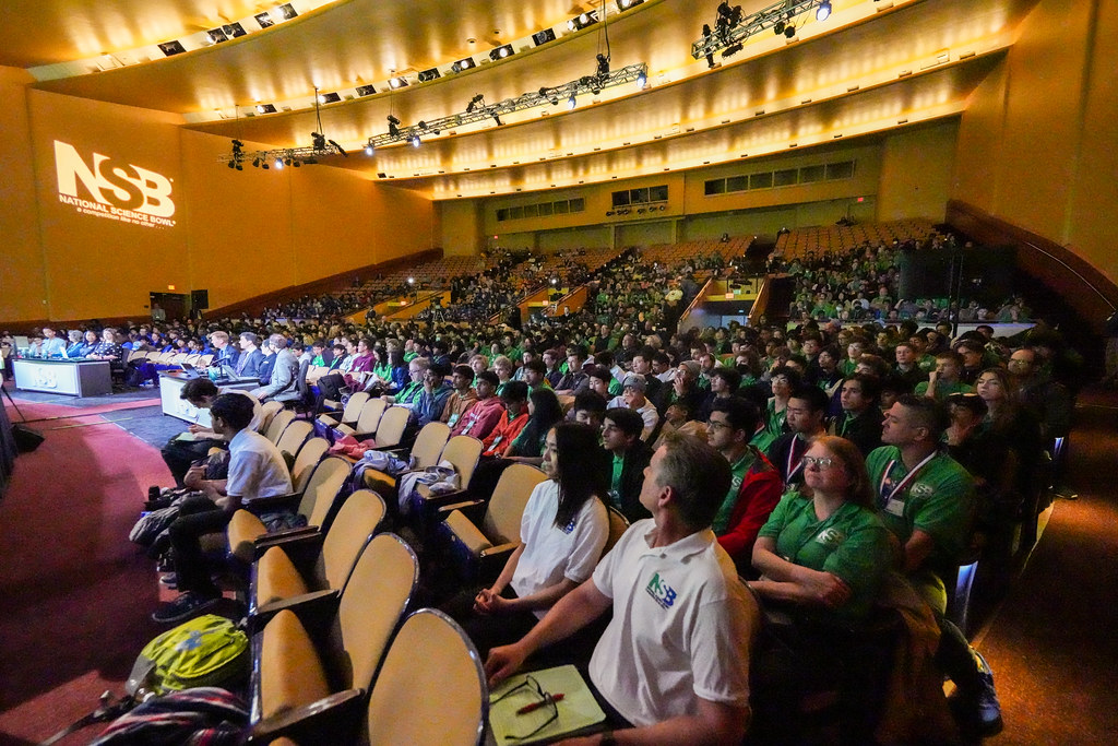 2023 National Science Bowl® Finals An audience watches the… Flickr