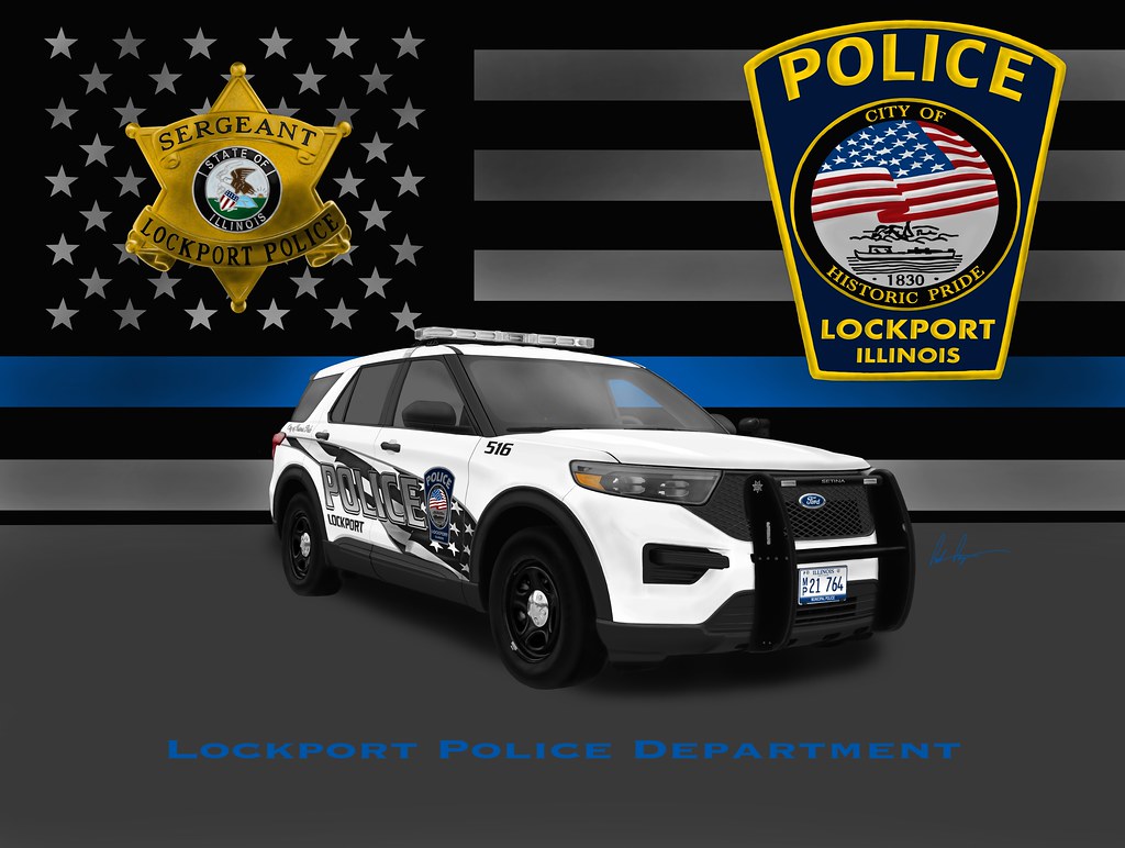 IL Lockport PD Car 516 2022 Ford Explorer Police Interce… Flickr
