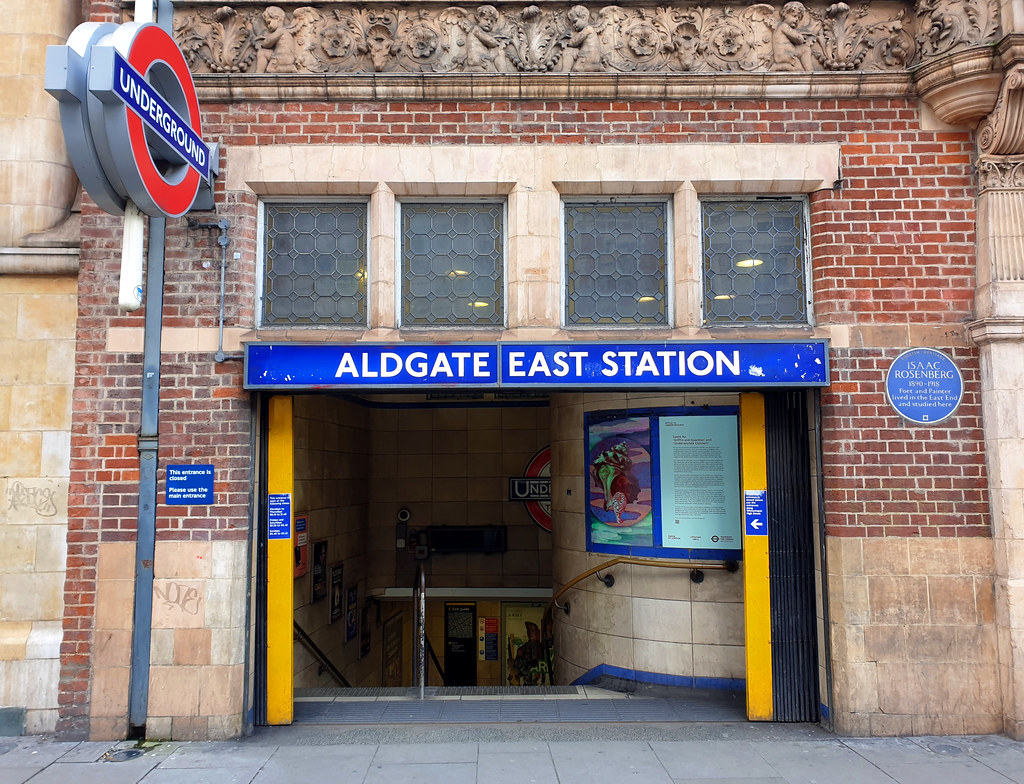 Aldgate East The original Aldgate East station opened on 6… Flickr
