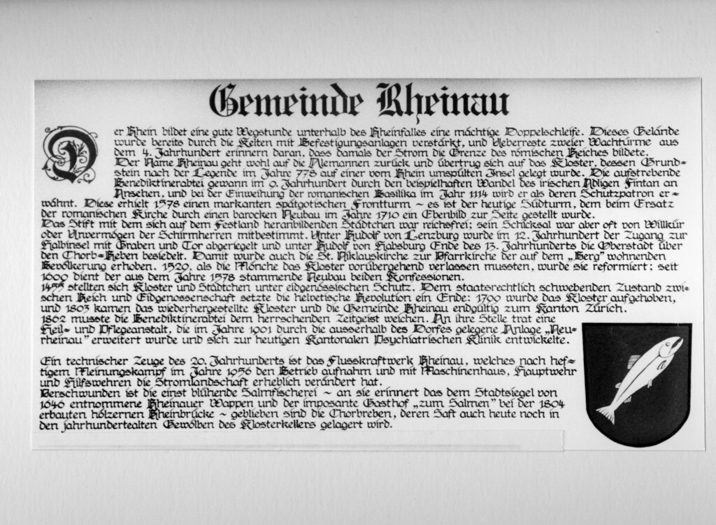 SVK Fo 01_N 2178.16 Gemeinde Rheinau, alter Beschrieb