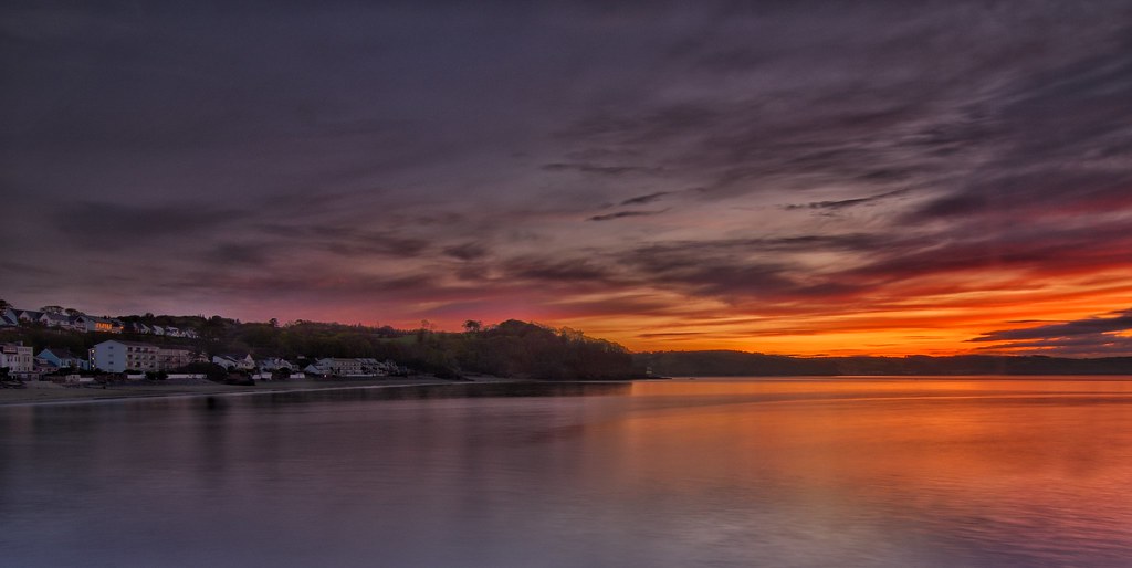 Saundersfoot sunrise bryan ashford Flickr