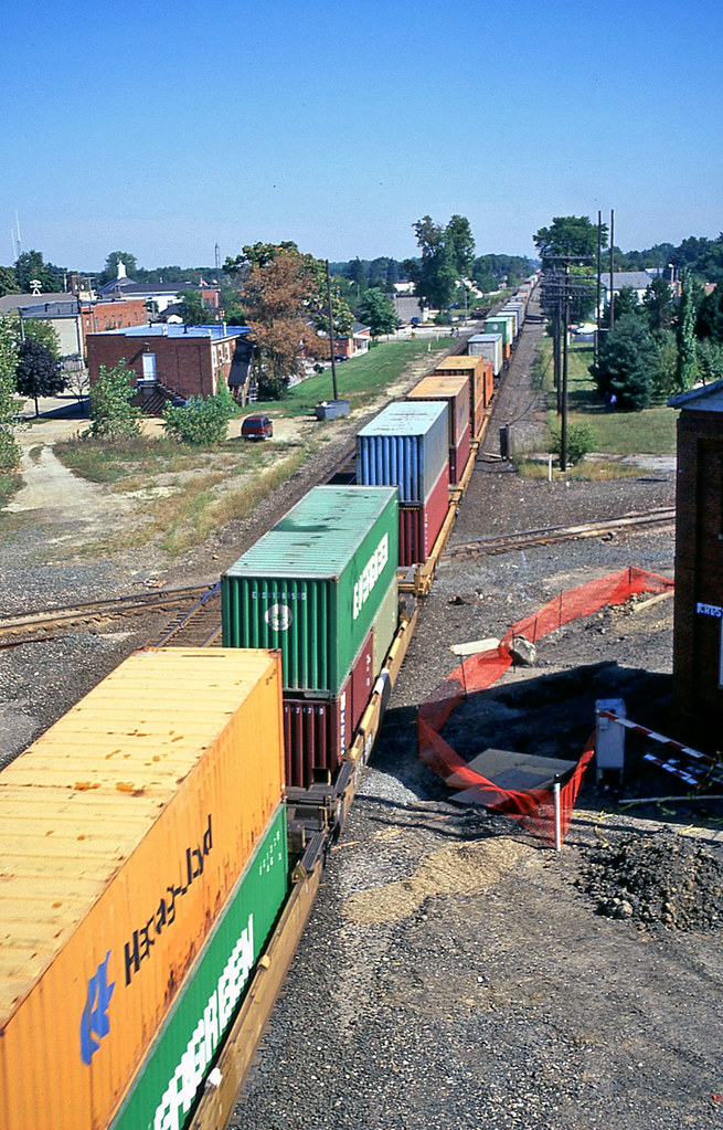 Intermodal Train on the Indianapolis Line Container and tr… Flickr