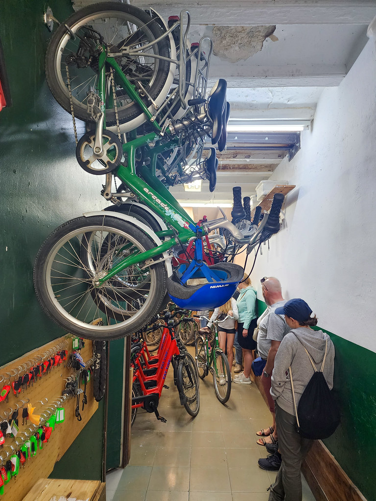 Green Bikes Ready to take a tour with Green Bikes. Joe Shlabotnik