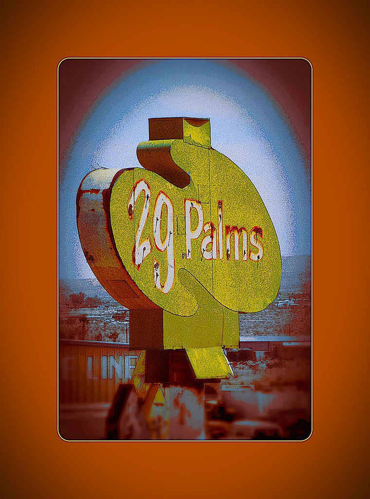 29 PALMS29 Palms, CA. I shot this photo and then somehow … Flickr