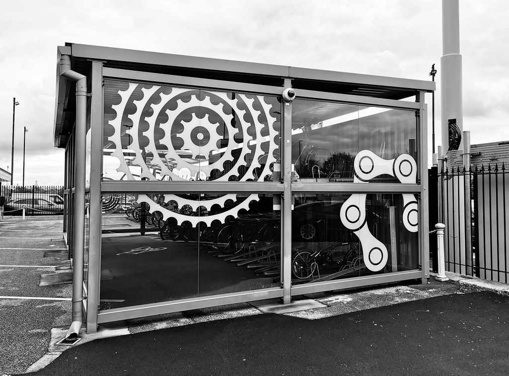 Bike Shed, Northgate Railway Station, Newark Paul Ellis Flickr