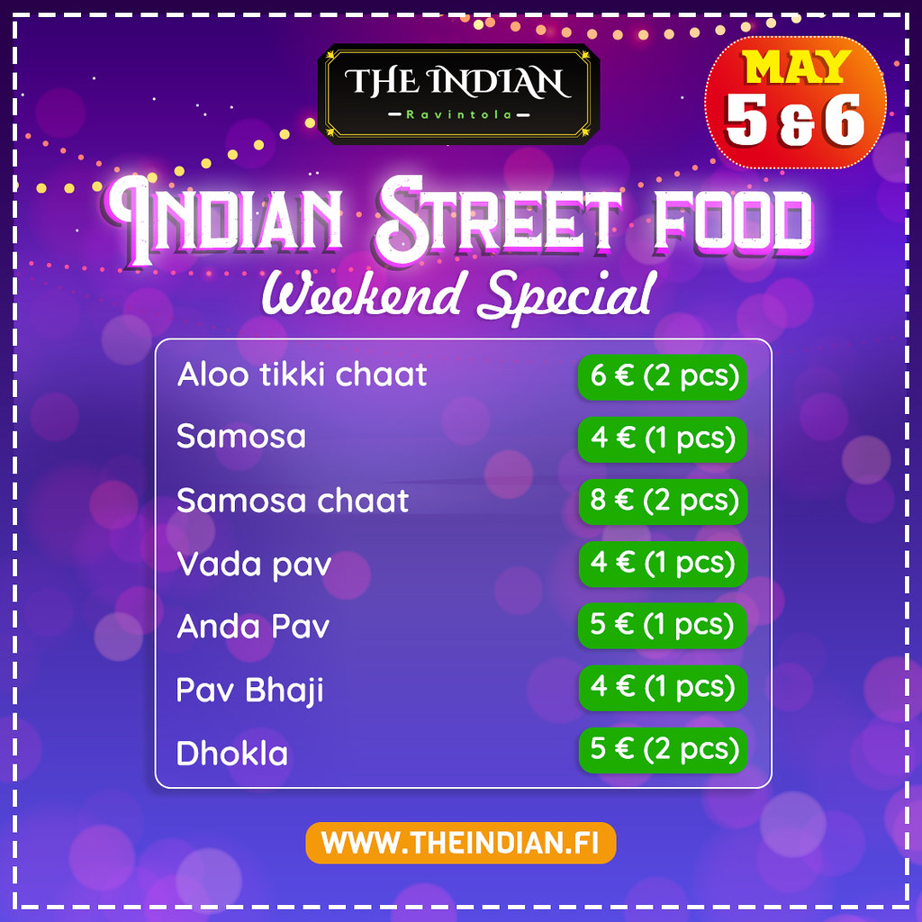 indian street food weekend special post For more details c… Flickr