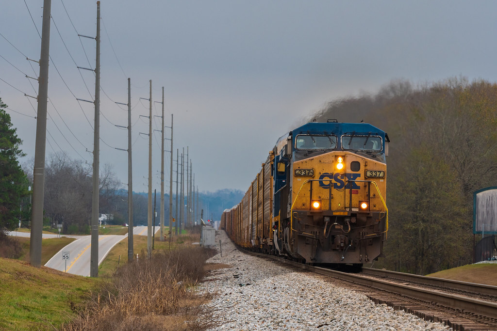 CSXT 337 Q224, Thorsby Al. 12/19/21 Joshua Singletary Flickr
