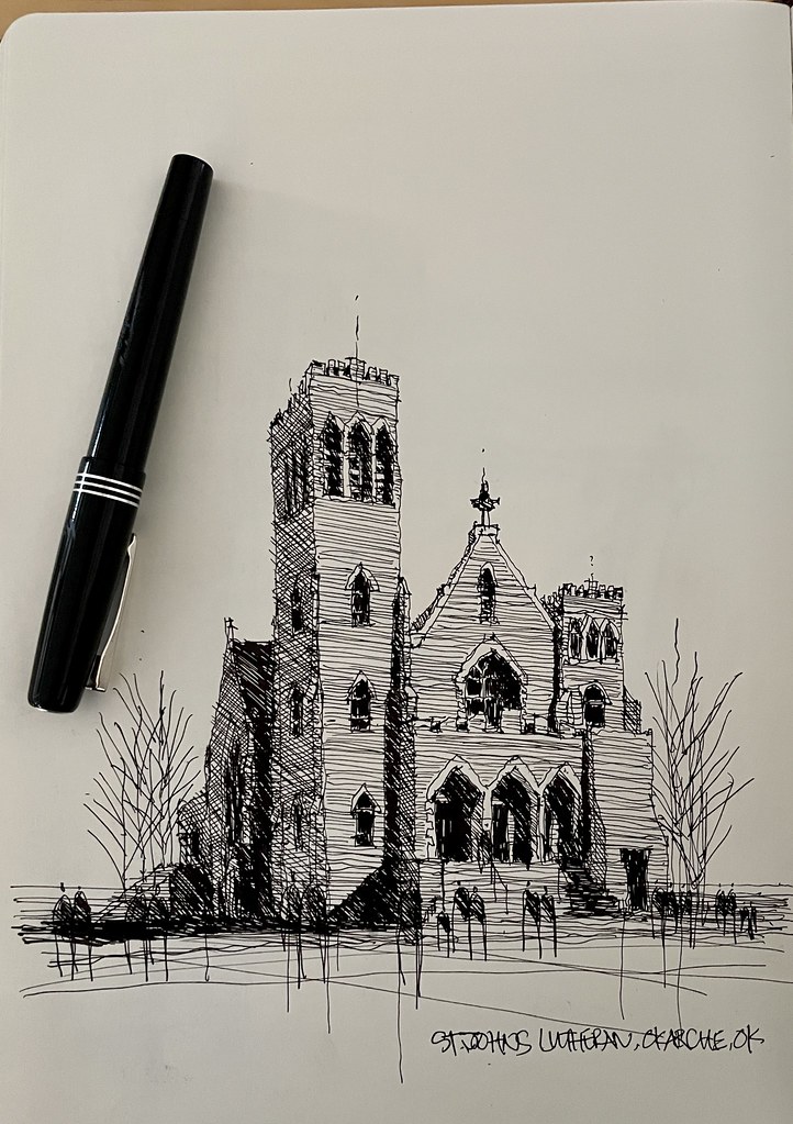 St. Johns Lutheran Church, Okarche, Oklahoma With the Marl… Flickr