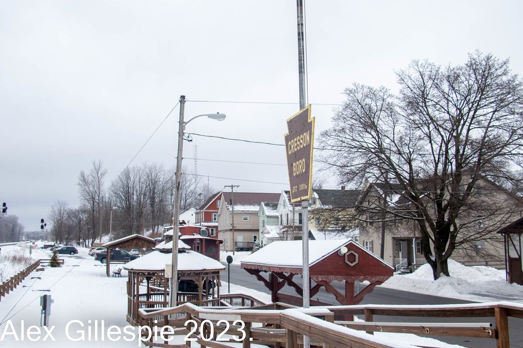 Cresson Boro Cresson Boro sign at Cresson, PA is seen on F… Flickr