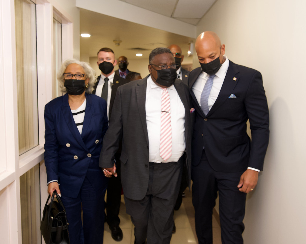 AME Ebenezer Church Governor Moore visits the AME Ebenezer… Flickr