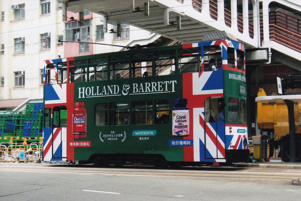 HONG KONG TRAMWAYS 93 at Quarry Bay Paul Coupland Flickr