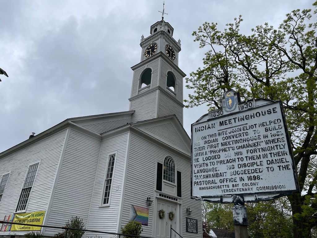 Indian Meetinghouse Eliot Church of Christ in South Natick… Eric