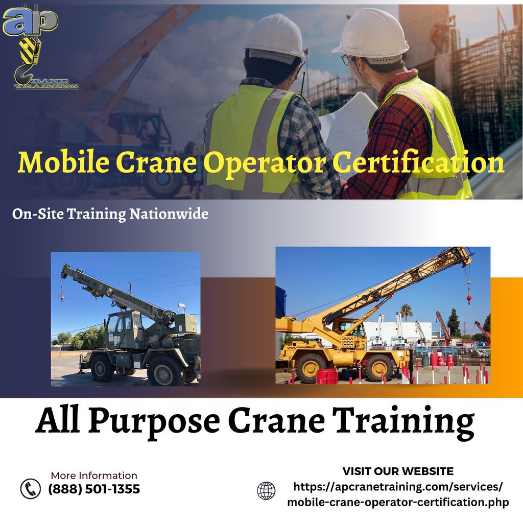 Mobile Crane Operator Certification Get certified as a mob… Flickr