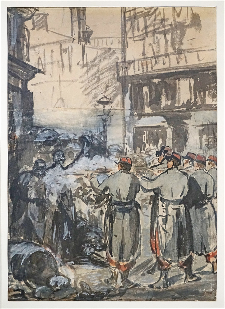 "La Barricade" d'Edouard (Musée d'Orsay, Paris) Flickr