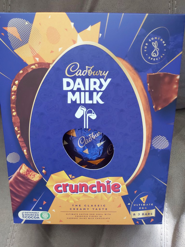 Easter Egg Cadbury Dairy Milk Crunchie Easter Egg Steven Catling