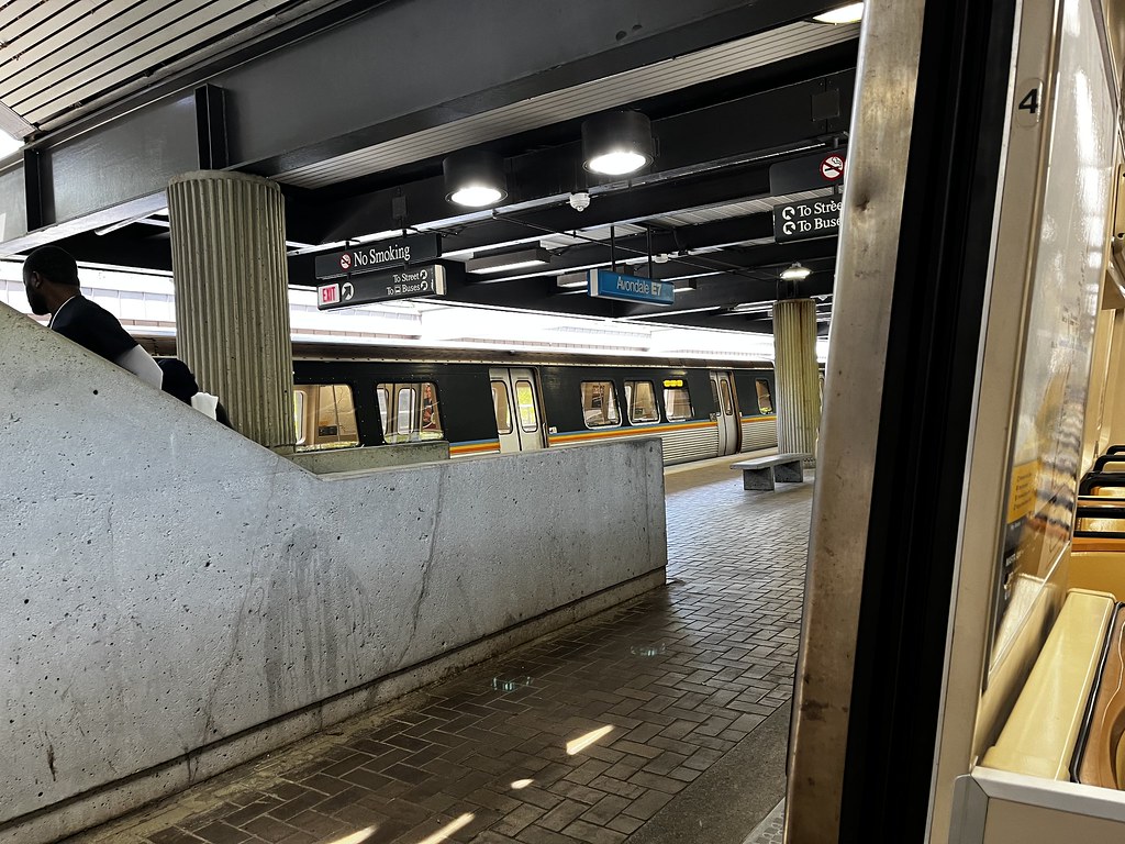 Avondale MARTA Station (April 24, 2023) I caught a train u… Flickr