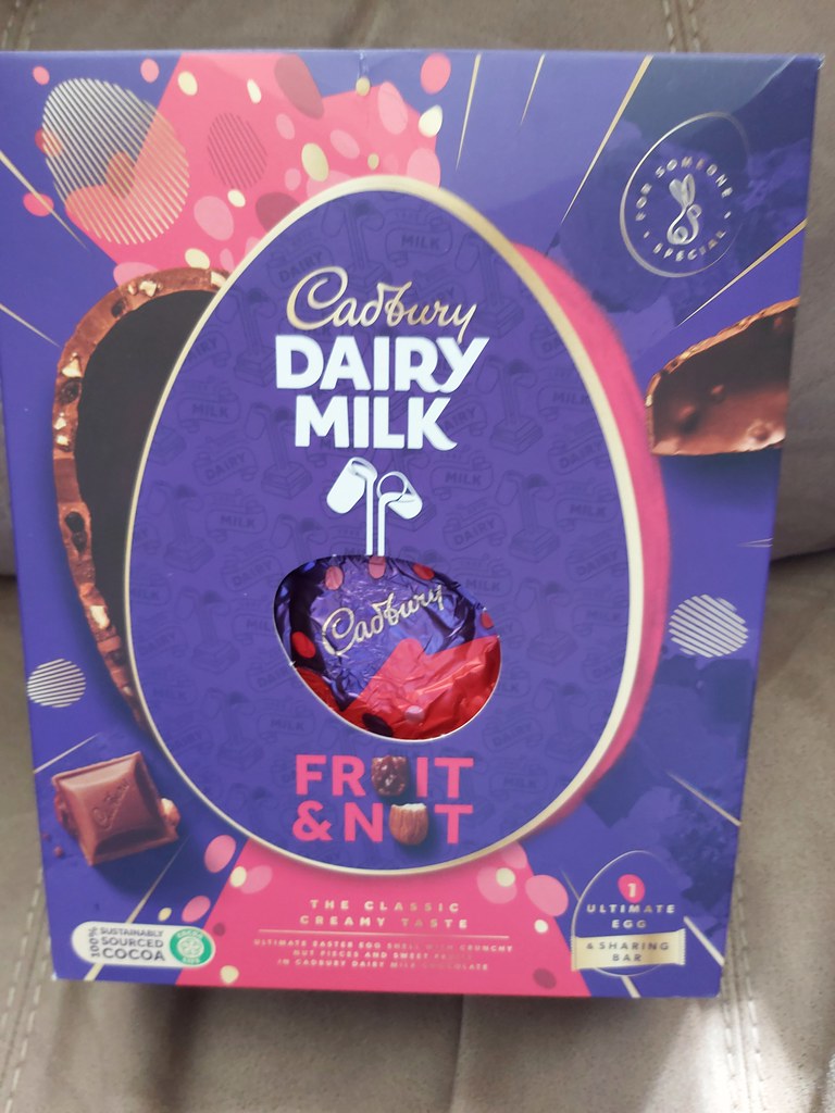 Easter Egg Cadbury Dairy Milk Fruit & Nut Easter Egg Steven Catling