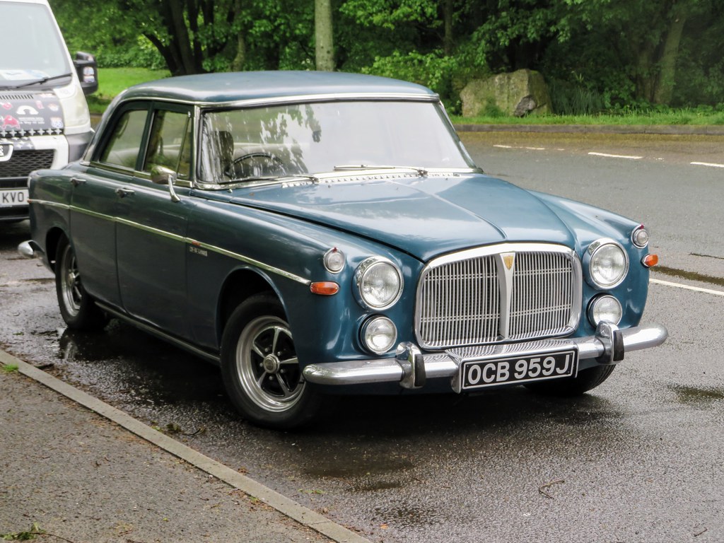 OCB959J Rover 3.5 Auto 5dr, Blue. Cartgate Picnic Area, nr… Flickr