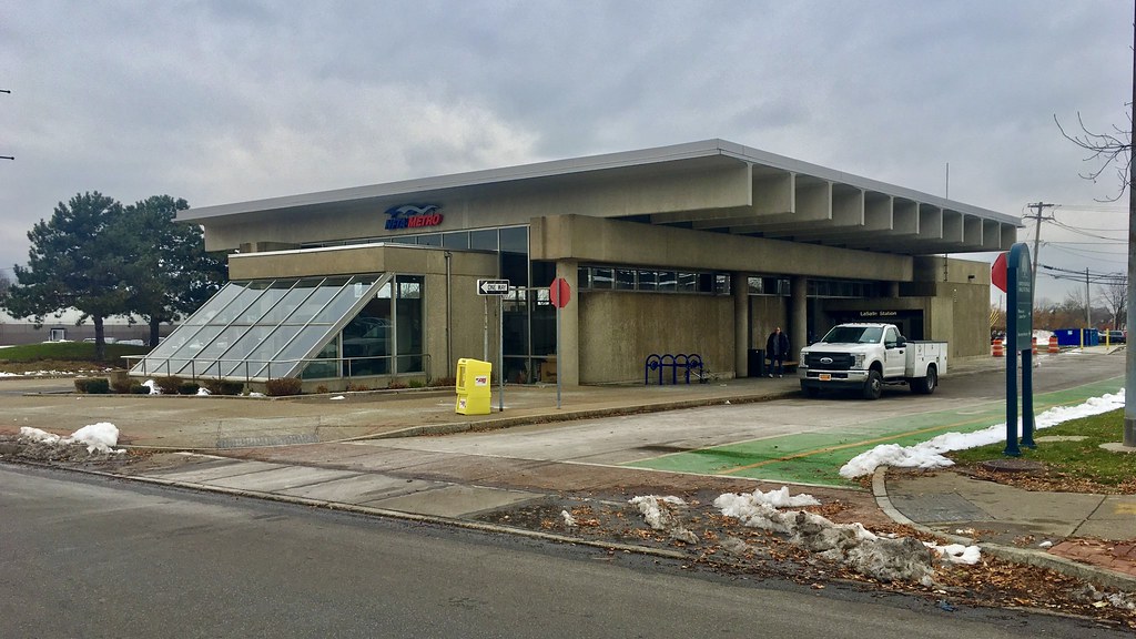 LaSalle Metro Rail Station, University Heights, Buffalo, N… Flickr