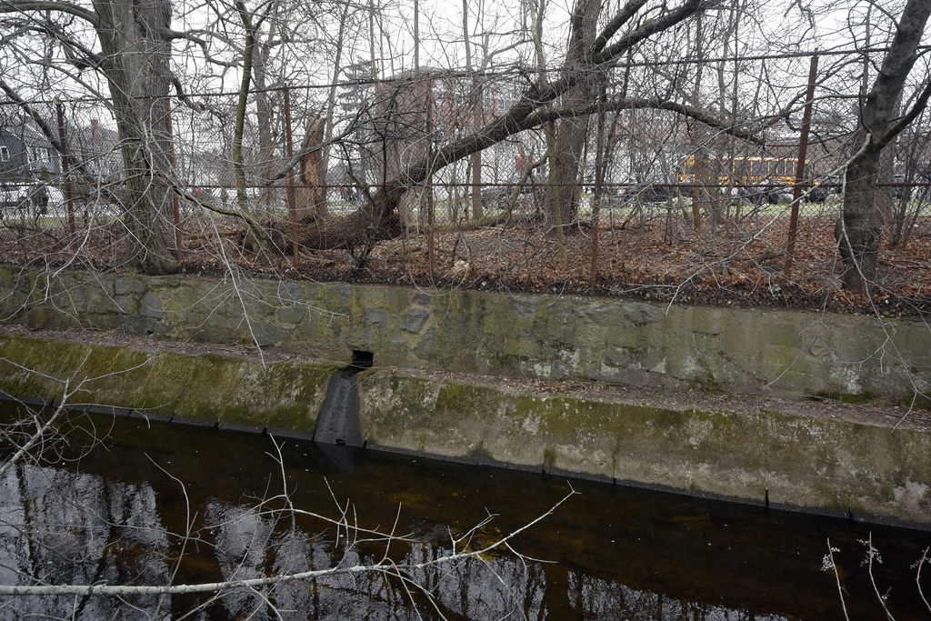 channelized reach Pine Tree Brook S bank just above Brook … Flickr