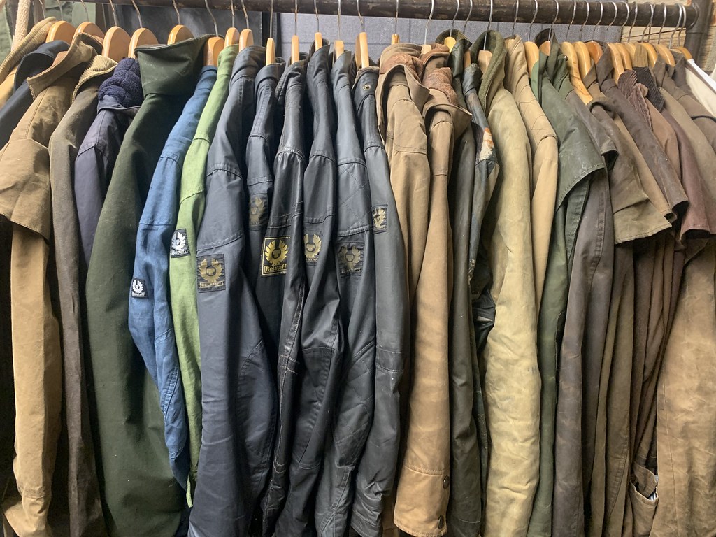 Wax jacket job lot vintage customer Wax Jacket Cleaning Flickr