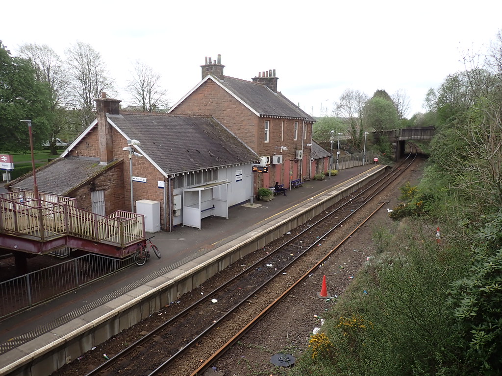 Maybole 02052023 Maybole station. From Wikipedia The st… Flickr