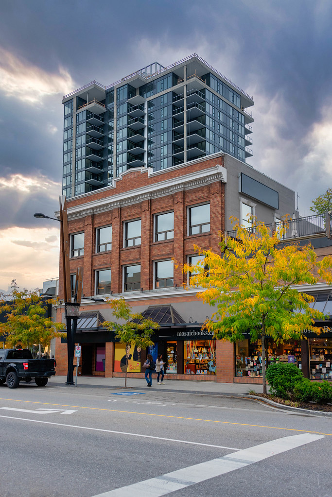 Old brick building in Kelowna, BC Alexander V. Naumov Flickr