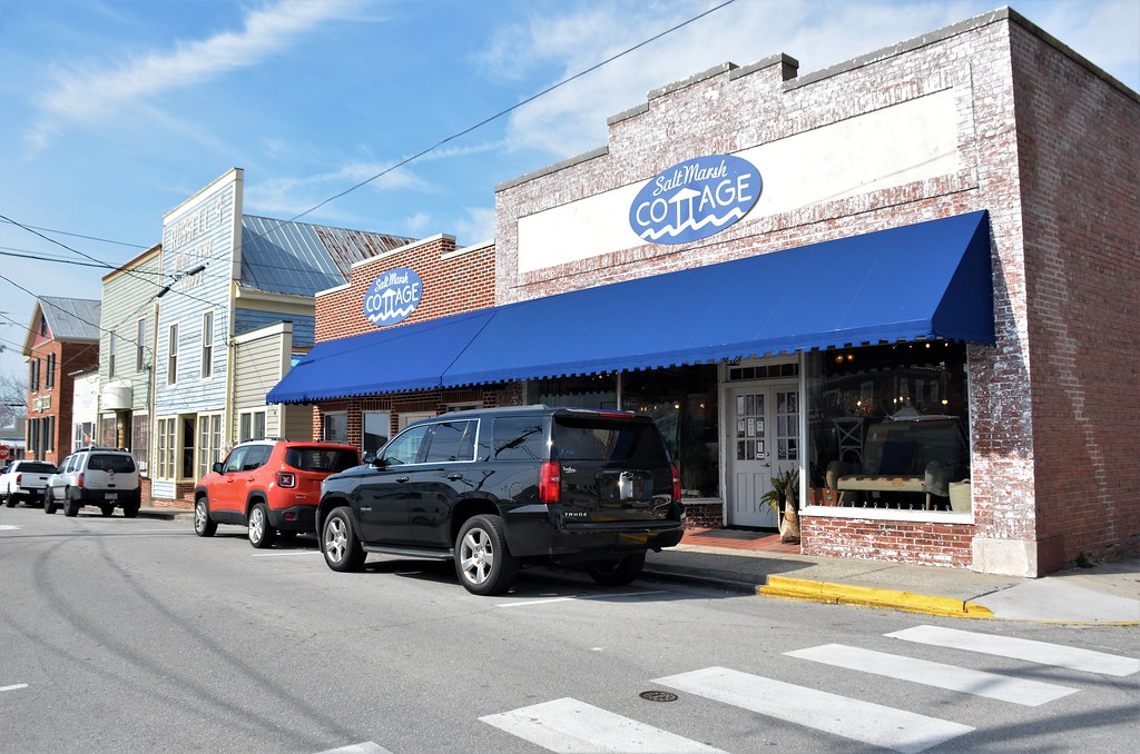 North Carolina, Swansboro The commercial block displays th… Flickr