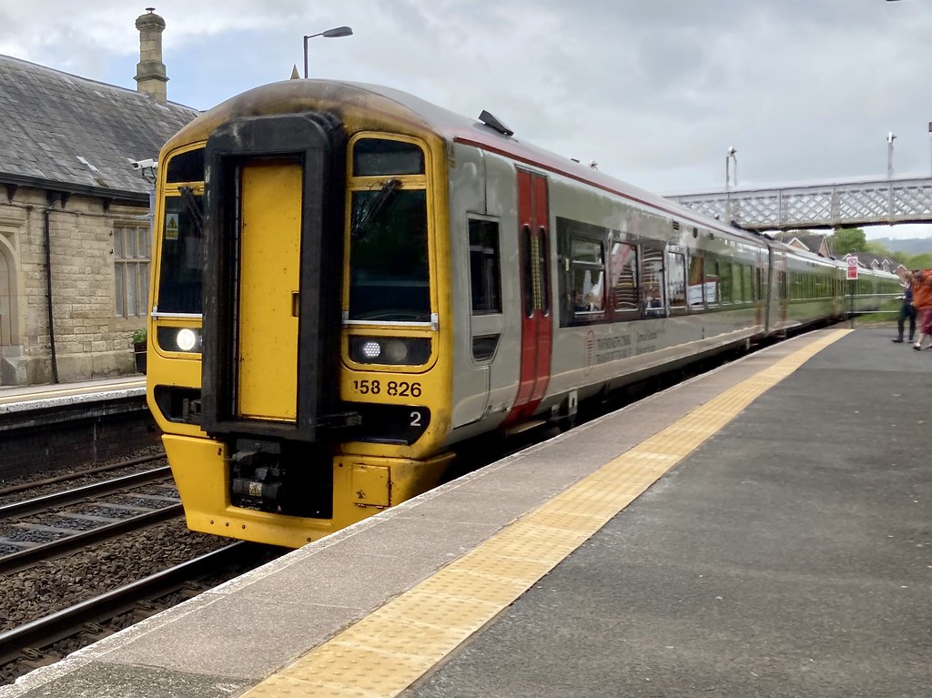 Ruabon to Bexhill Train 1 Transport for Wales 158 (Ruabon… Flickr