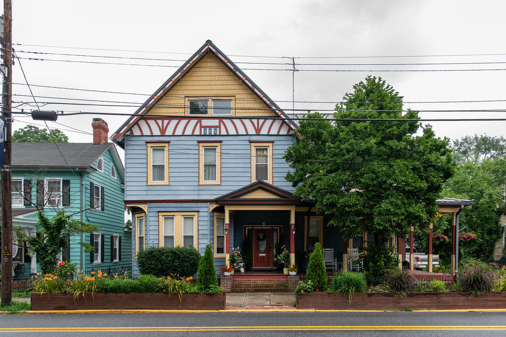 Laurel, Delaware. July, 2023 Whimsical Victorian bouse, Ju… Flickr