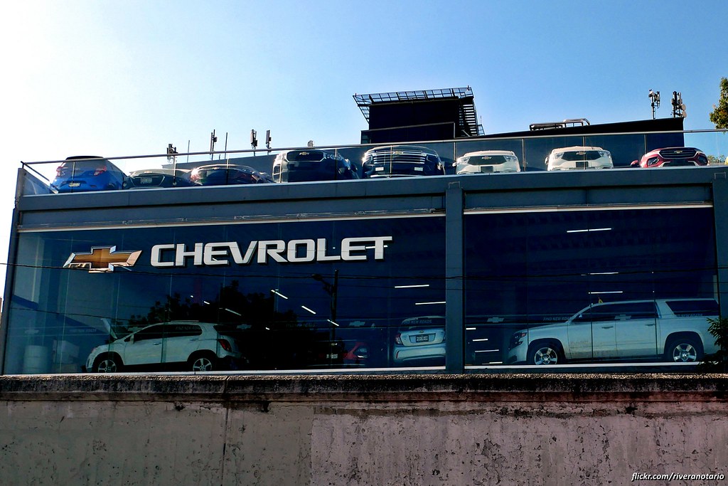 Chevrolet dealership Ciudad de México RiveraNotario Flickr