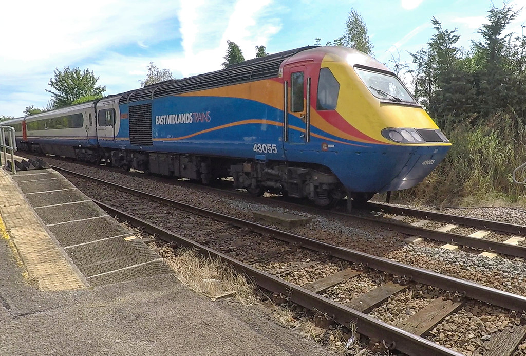 43055 at Bottesford Leicestershire with a Skegness to Nott… Flickr