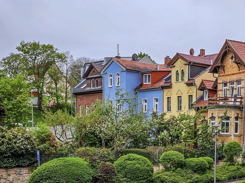 Houses of Jena (Thuringia) Wolfgang Pichler Flickr