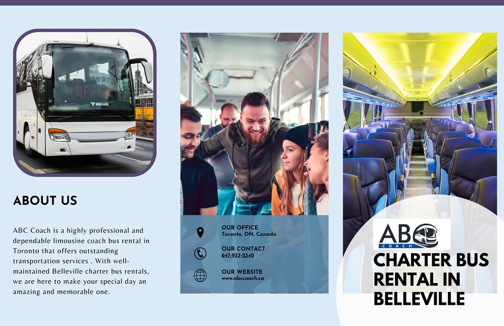 Coach Bus Rental in Belleville ABC Coach provides luxury s… Flickr