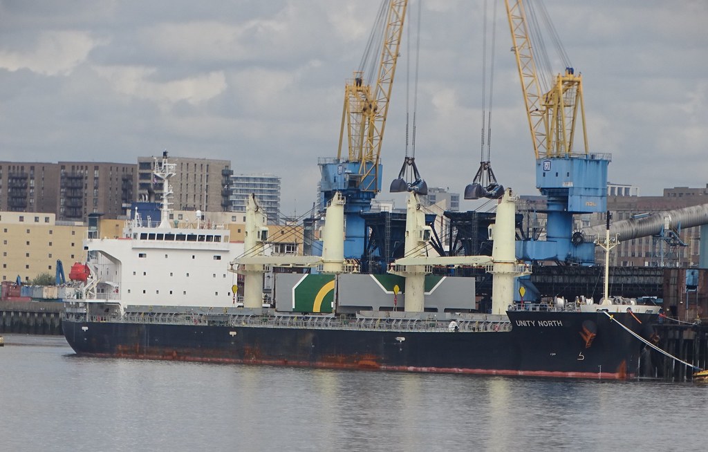 woolwich Bulk carrier 'unity North' at Tate Lyles refinery… Flickr