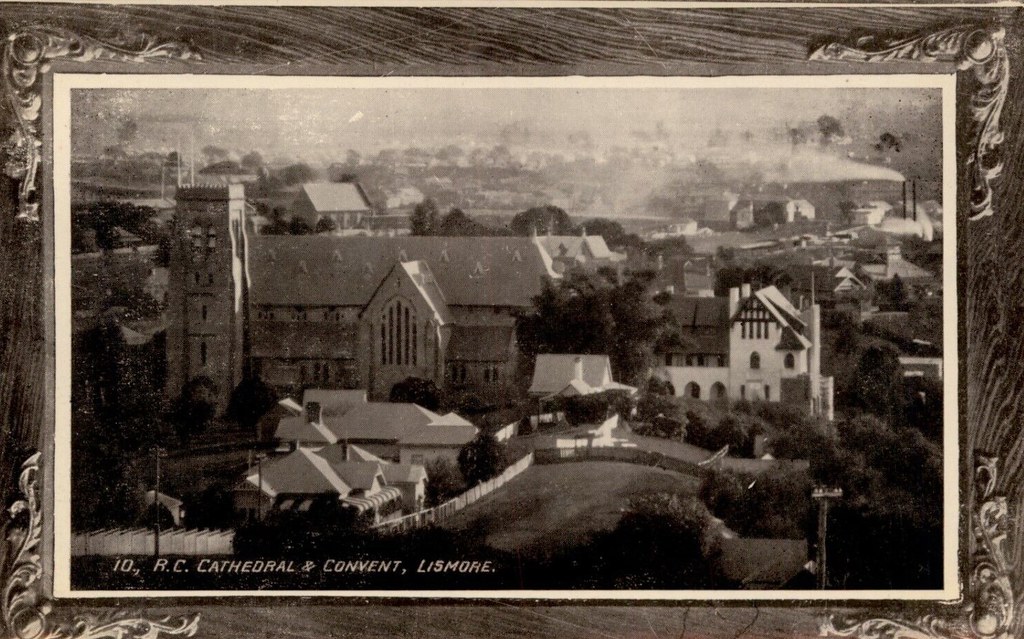 Catholic Cathedral and Convent in Lismore, N.S.W. circa 1910s a