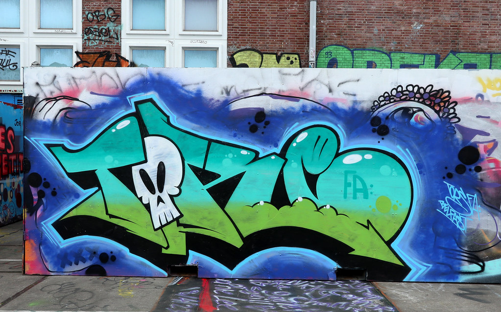 Graffiti in Amsterdam Graffiti at the NDSM wolfgang josten Flickr