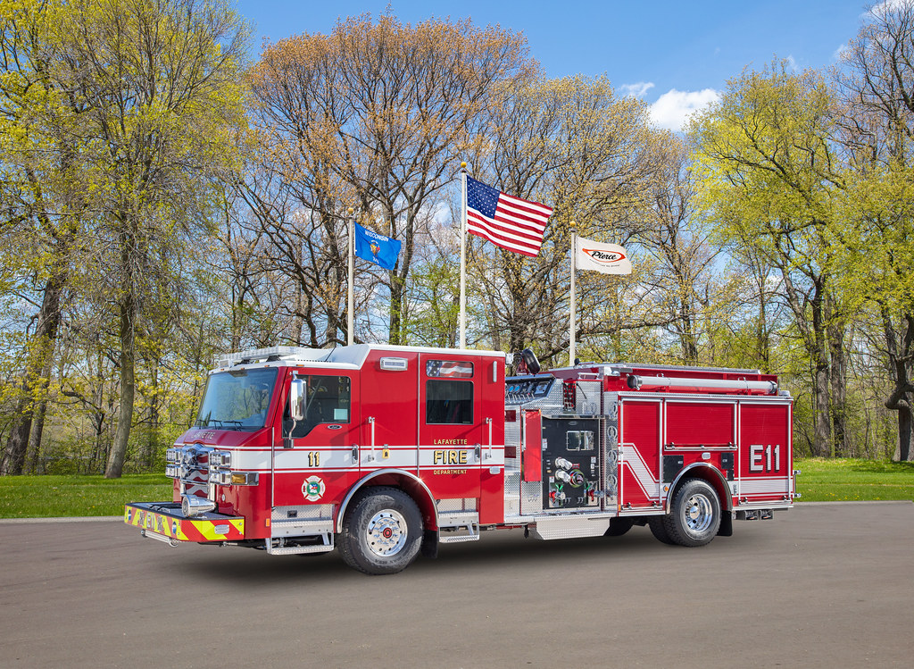 Pierce, Lafayette Fire Department, LA, 380272 Pierce MFG Flickr