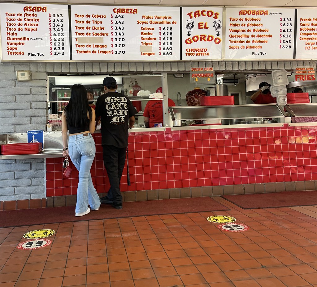 Tacos can save me Tacos el Gordo, San Diego Mercedes Flickr