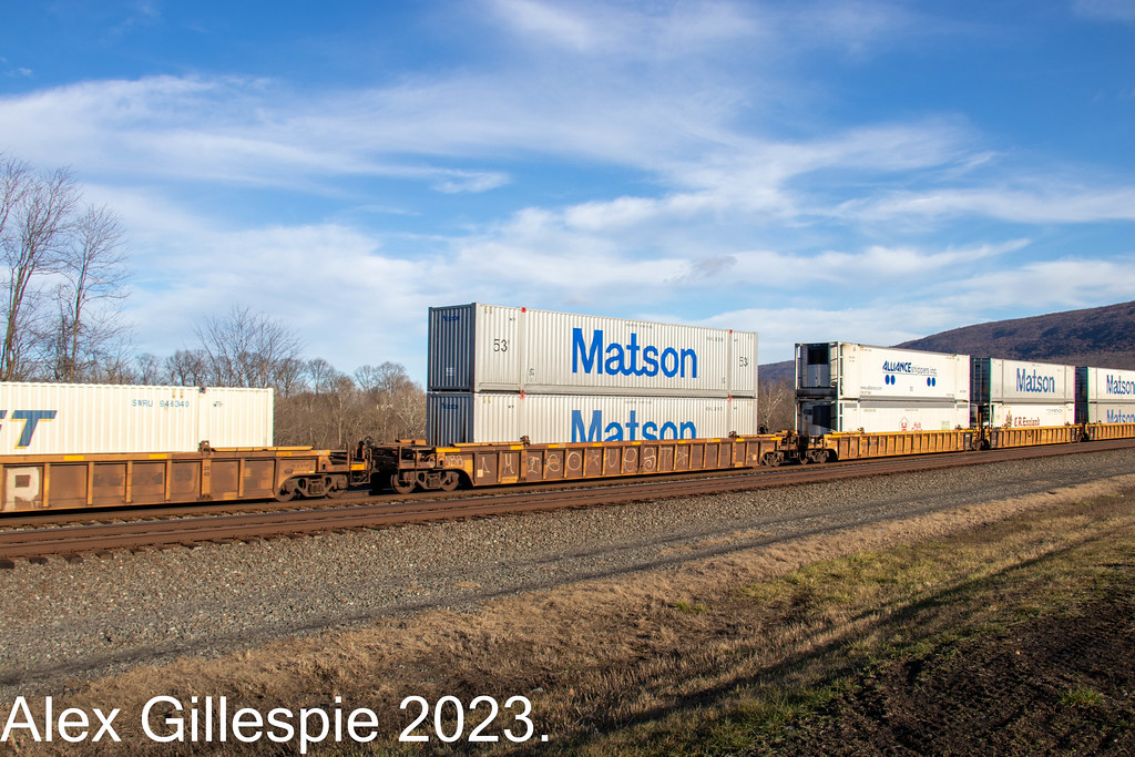 Matson Container Matson Containers head west on the NS 21M… Flickr