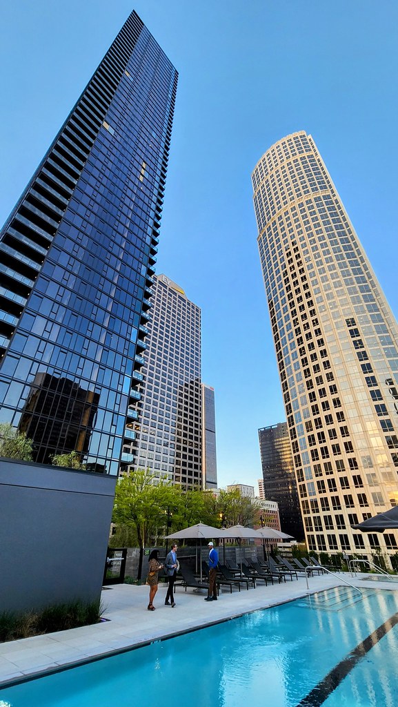 DTLA's newest residential tower, Beaudry. Paul Wright Flickr