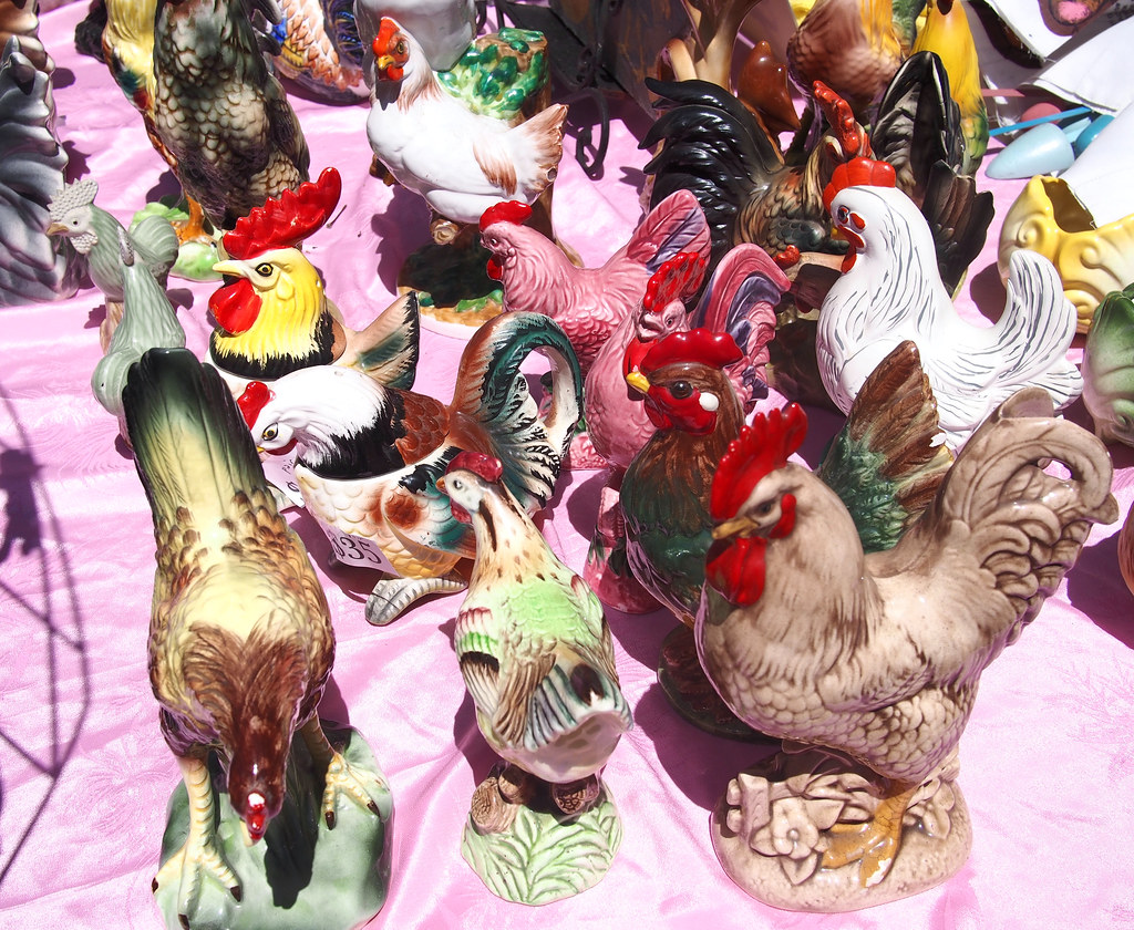 P1010518 Chickens for sale in Petaluma. Howard W. Morris Flickr