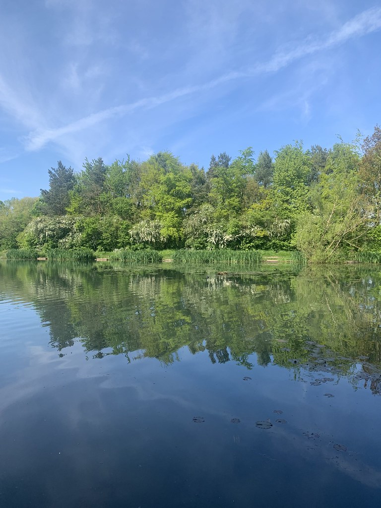 River Wear riverside at Fatfield in Washington May 2023 Mister