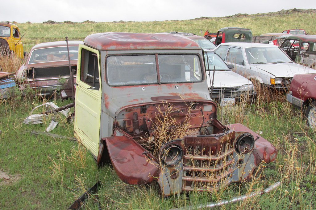 Livingston Montana salvage yard of Mike Adams Old Willys Forum