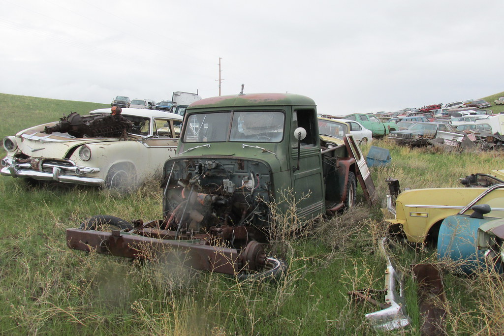 Livingston Montana salvage yard of Mike Adams Old Willys Forum