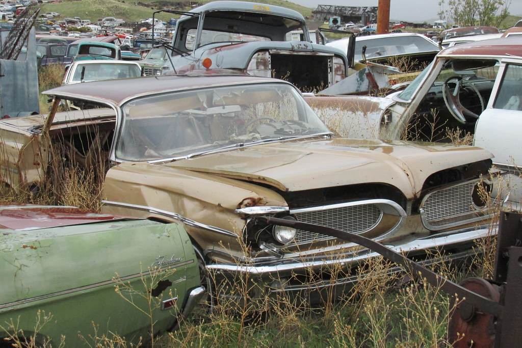 Livingston Montana salvage yard of Mike Adams Old Willys Forum