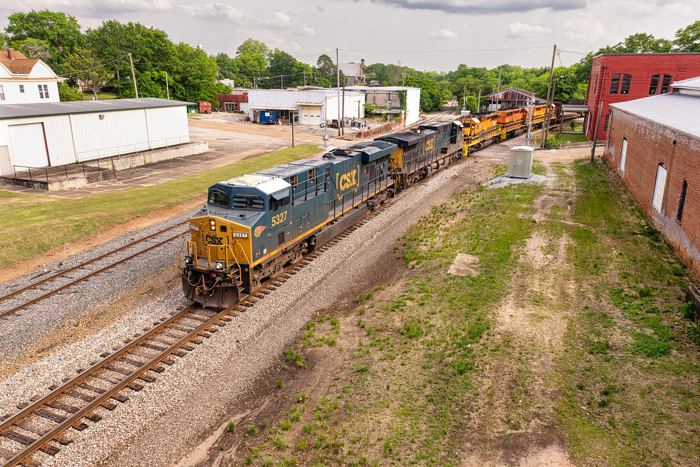 Troy, AL M649, led by the CSX Western Maryland sticker uni… Flickr