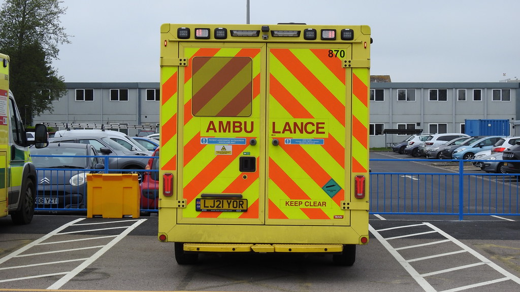 East of England ambulance service, Great Yarmouth. FIAT. Flickr