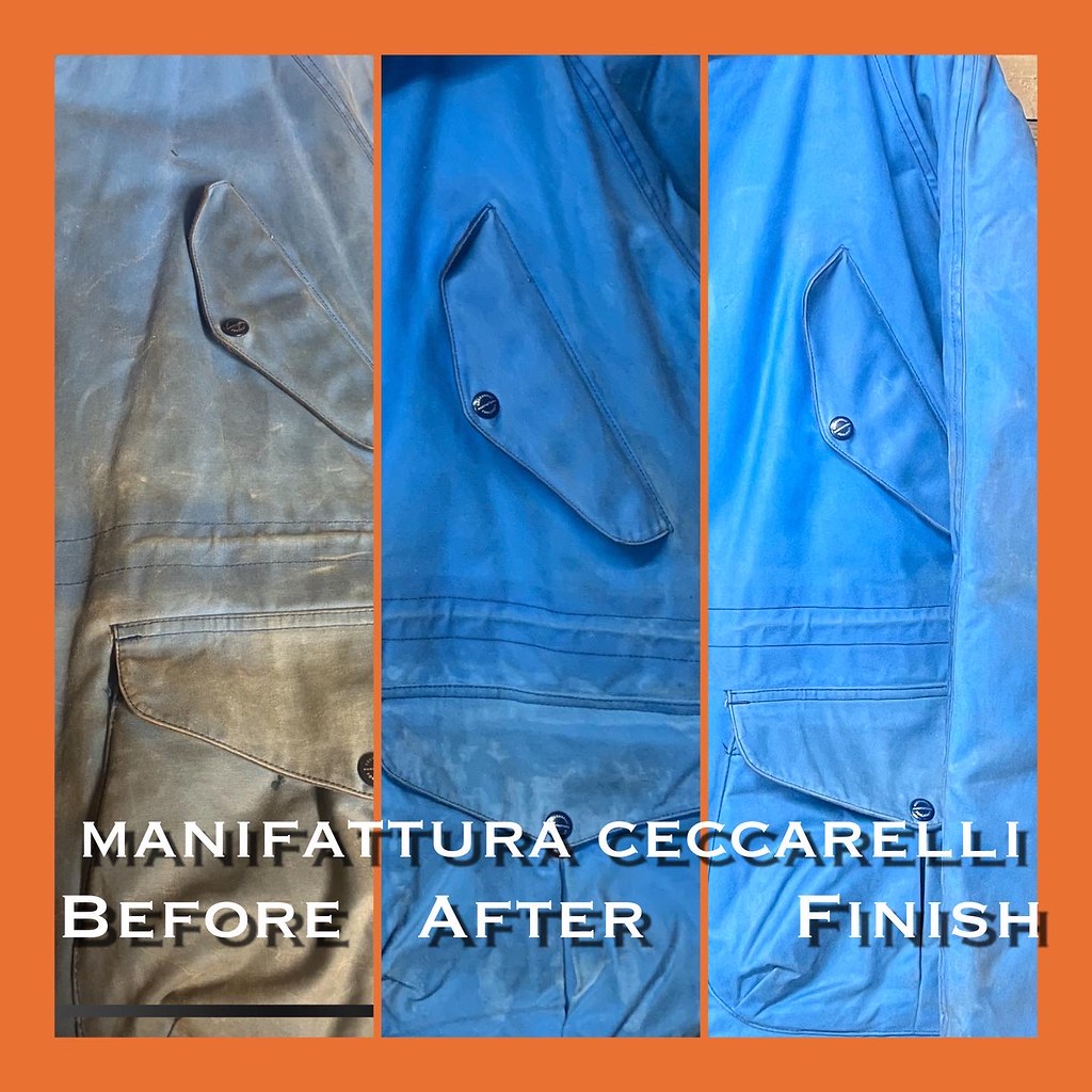 Manifattura Ceccarelli Wax Jacket Cleaning Milan The Wax Jacket Cleaning Company Flickr