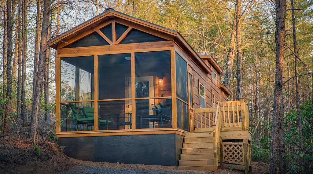 Get customized tiny cabins for sale only at TinyHouseMe Flickr
